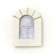 5" x 7" Mukhendu Arch Cream Picture Frame - Handcrafted Bone