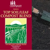 Cedar Valley Topsoil / Leaf Compost Blend
