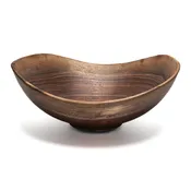 Andrew Pearce Live Edge Bowl, Walnut 16″