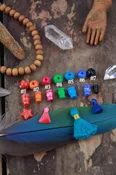 10mm Bone Guru Beads, Choose from 7 Colors, DIY Mala, Yoga Jewelry