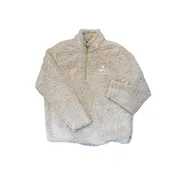 ALAMEDA ANCHOR FUZZY FLEECE QUARTER ZIP