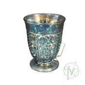 1970s Blue Indiana Glass