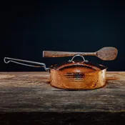 Copper Saute Pan With Lid, 3 quart