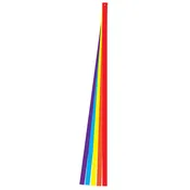 6 Foot Rainbow Kite Tail Set