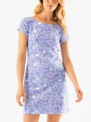 Addie Dress in Beach Blossom in Regatta