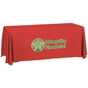 Serged Closed-Back Table Throw