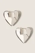 Adele Puffy Heart Earrings