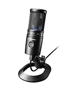 Audio-Technica AT2020USB-X Cardioid Condenser USB Microphone - Black