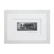 A chuisle mo chroí / Beat of my heart-Scriobh : 11.5 x 8.5