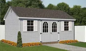 Cape Style Shed For Backyards | Swingset Warehouse