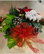 CHRISTMAS COMBO PLANTER
