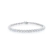 10 Carat LAB Tennis Bracelet 7 inches