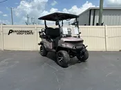 Denago EV Nomad XL 4 Passenger Champagne Lifted Golf Cart