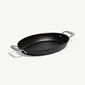 14" Seasoned Carbon Steel Gratin Dish