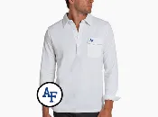 Air Force - Coach's Long Sleeve Players Shirt - Interlock - White