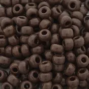 Seed Beads-11/0 Round-409 Opaque Chocolate-Miyuki-16 Grams