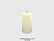 3x6 Flameless Candle LED Pillar