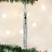 Flute Ornament - Old World Christmas Elegant Woodwind Charm