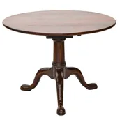 19th C. George III Style Tip Top Table