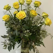 A Dozen Yellow Roses