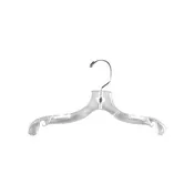 10" Plastic Child Dress Hanger With Zinc Hook