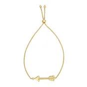 14k Gold Arrow Friendship Bracelet