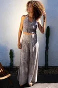 Organic Cotton Flare Pants