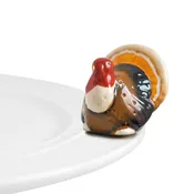 A47 Nora Fleming “Gobble Gobble” Mini (turkey)