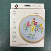 Doing My Mediumest Embroidery Kit - Funatic