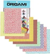 Aitoh Origami Paper 5.875"X5.875" 20/Pkg-Kimono & Folk Art