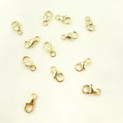 0014TC1WR14KY. 14K Solid Gold Trigger Clasp 8.2mm