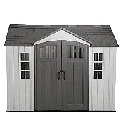 Lifetime 10′ x 8′ Outdoor Storage Shed, Gray