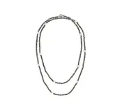 199-07-S | Gunmetal Lite Crystal Pearl 42"