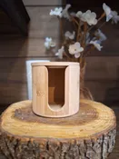 Bamboo Makeup Remover Pad Holder