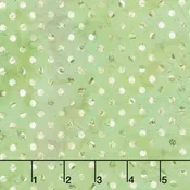 Holly Woods - Shaded Dots Matcha Digitally Printed Yardage