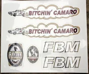 FBM Bitchin Camaro Sticker Sheet