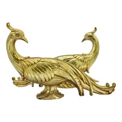 1970s Vintage Gold Gilded Pheasants - a Pair — Heirloom House Antiques