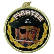 2 1/4" Pirates Medal