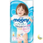 Big Pull-Ups for Girls – Moony Pants Type (20-31 lb) 44 Counts