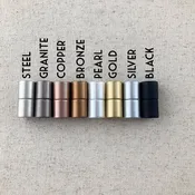 8mm Acrylic Magnetic Endcaps SINGLES