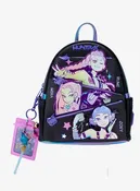 Loungefly KPop Demon Hunters HUNTR/X Cardholder & Mini Backpack