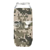 25ST. LOUIS BLUES LOGO BRANDS OHT DESIGN KOOZIE CAN COOLER 25 OZ - CAMO