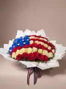 American Flag Roses