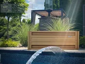 4’x4’x18″ Metal Planter Box
