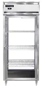 1RXNPT-GD-GD 1-Section Display Commercial Pass-Thru Refrigerator Extra Wide