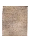 Oriental Rug Indian Handmade Area Transitional 9'0"x12'0" (9x12) Blue Geometric Design #A36136