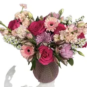 bushing blooms by local florist