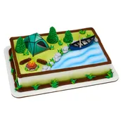 Outdoor Fireside Camping canoe tent Cake Kit