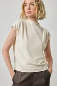 Cap Sleeve Mock