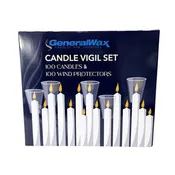 10" Candle Vigil Set
